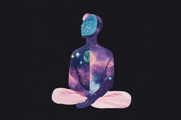 La meditation est l homme de la galaxie